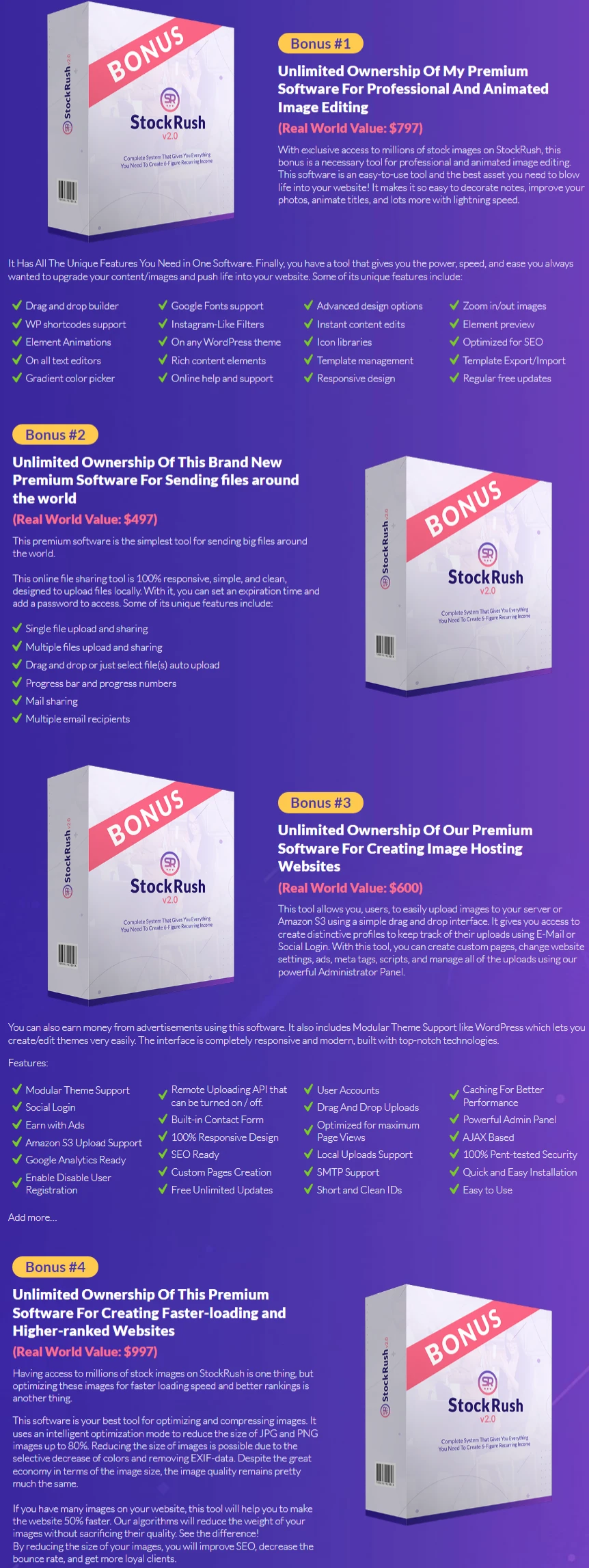 StockRush 2.0 bonus