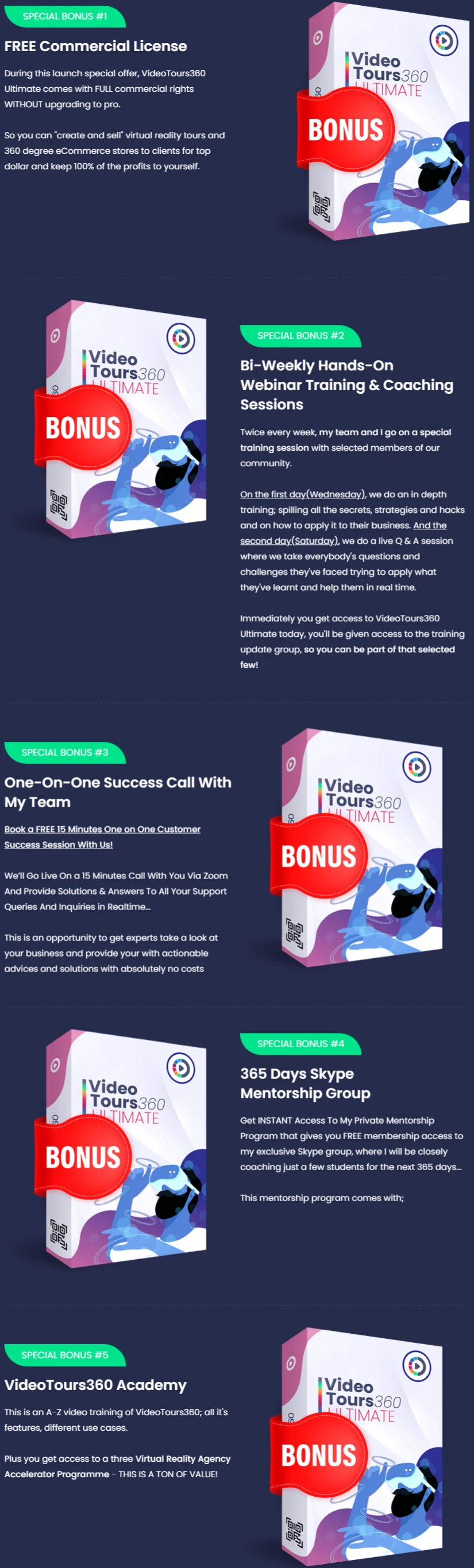VideoTours360 Ultimate bonus